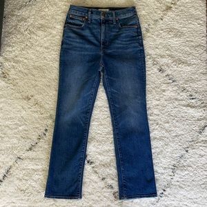 Madewell Slim Demi-Boot Jeans 27